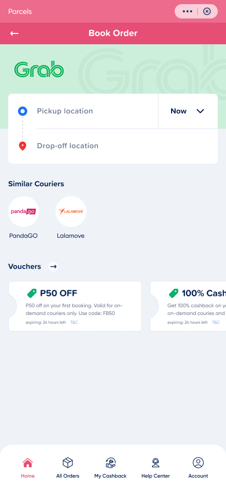 Grab Express booking